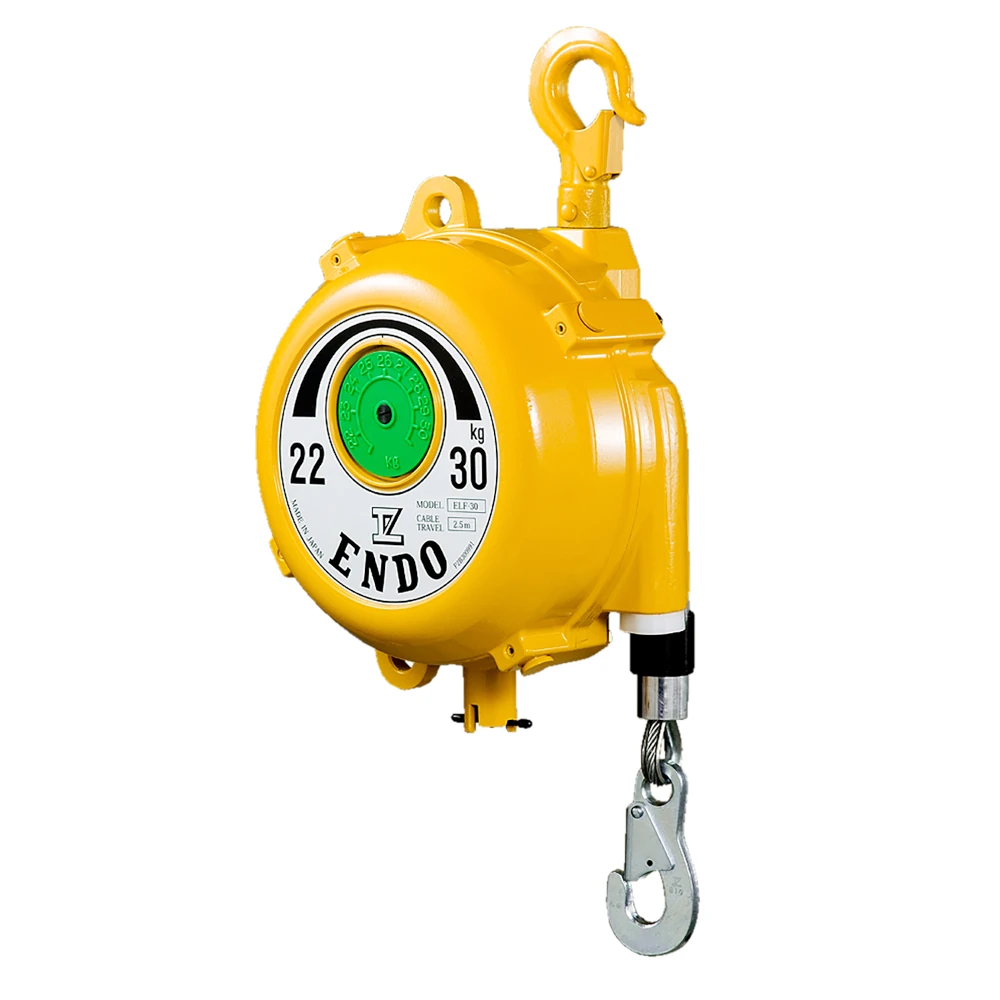 ENDO garā gājiena atsperu balansieris (ELF-30), 22–30 kg