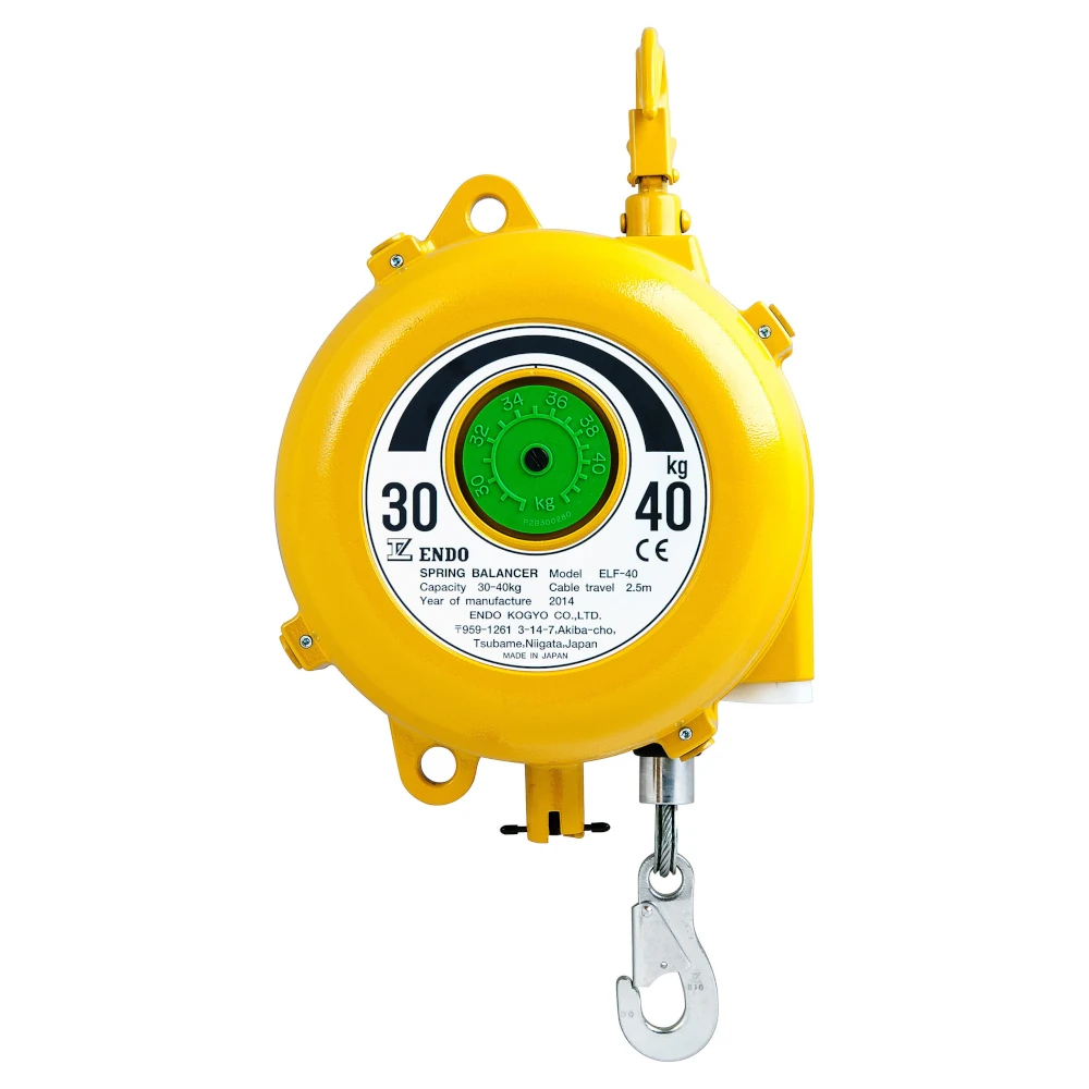 ENDO gara gājiena atsperu balansieris (ELF-40), 30–40 kg