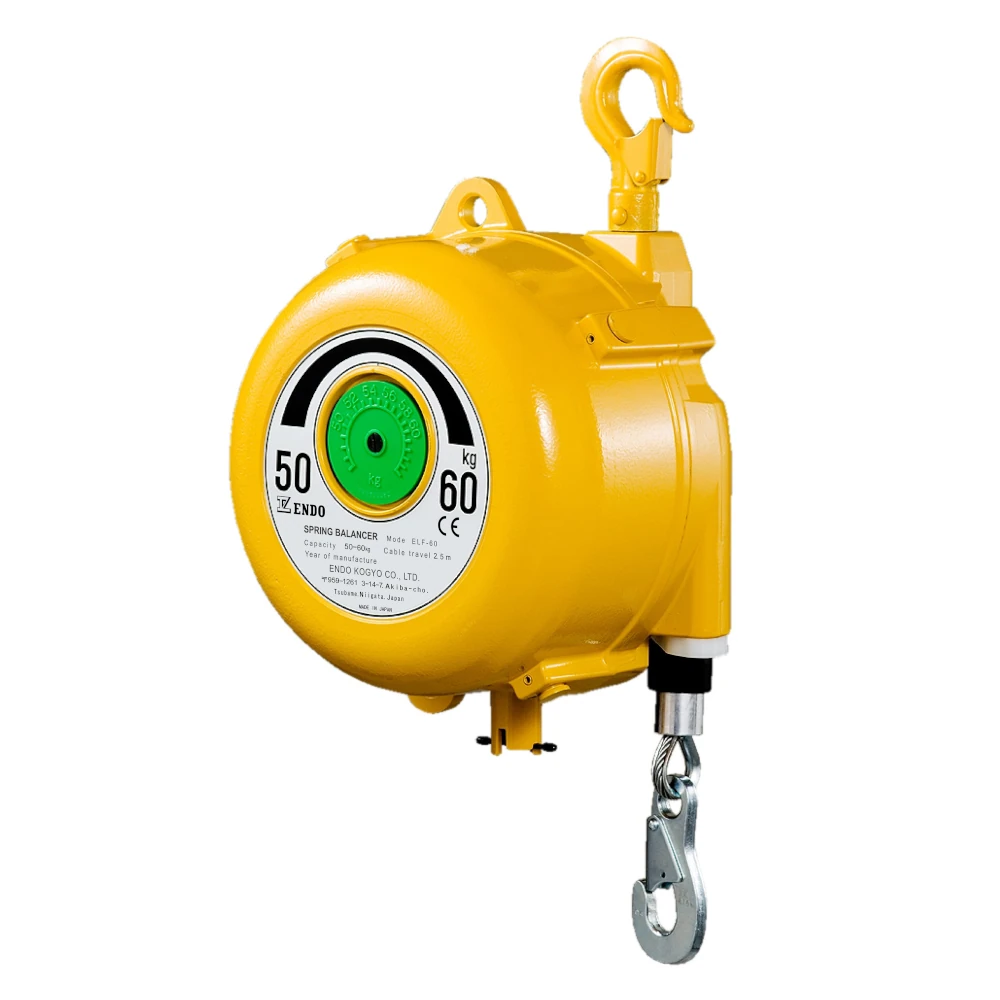 ENDO gara gājiena atsperu balansieris (ELF-60), 50–60 kg