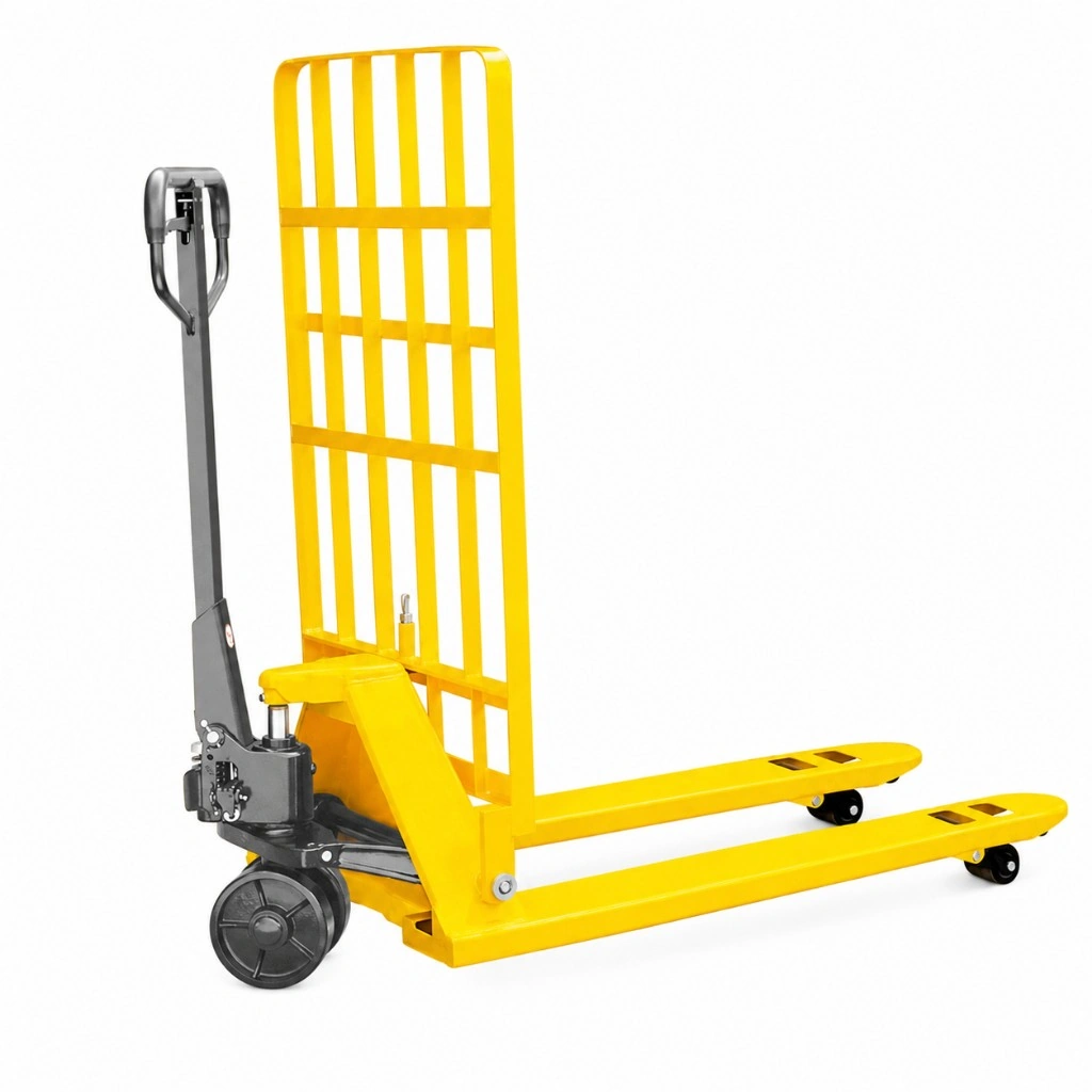 Rokas palešu ratiņi ar kravas atbalsta režģi (RPV2500O), 2500 kg