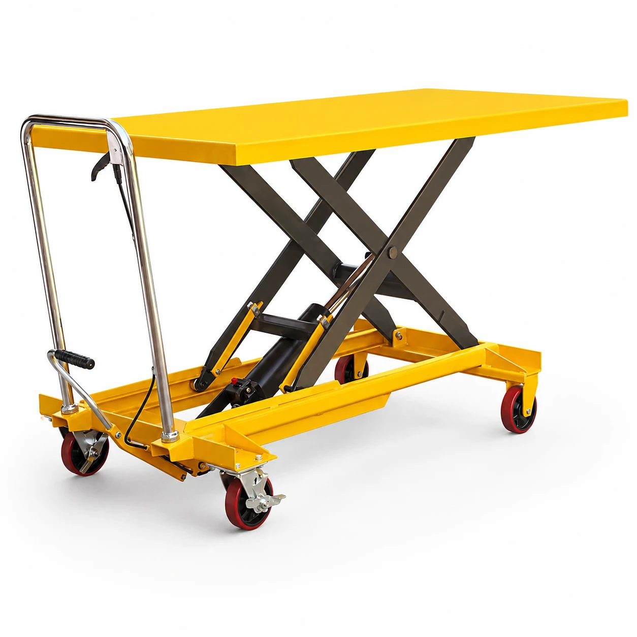 Pārvietojams šķērveida pacelšanas galds (MPS500T), 500 kg, 1600x800 mm