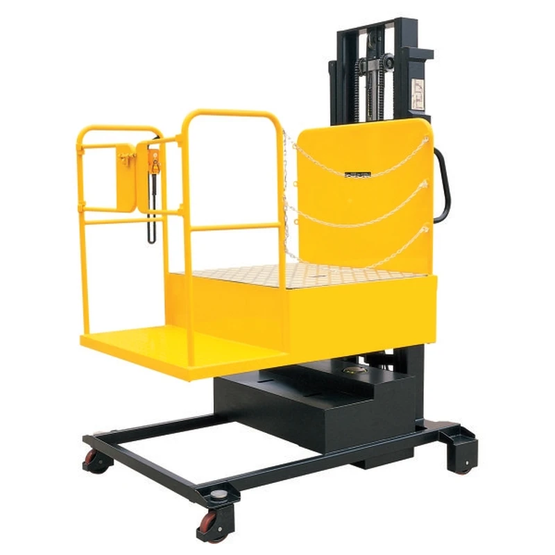 Daļēji elektrisks pasūtījumu komplektēšanas pacēlājs (PEKV400), 400 kg, 3500–4500 mm