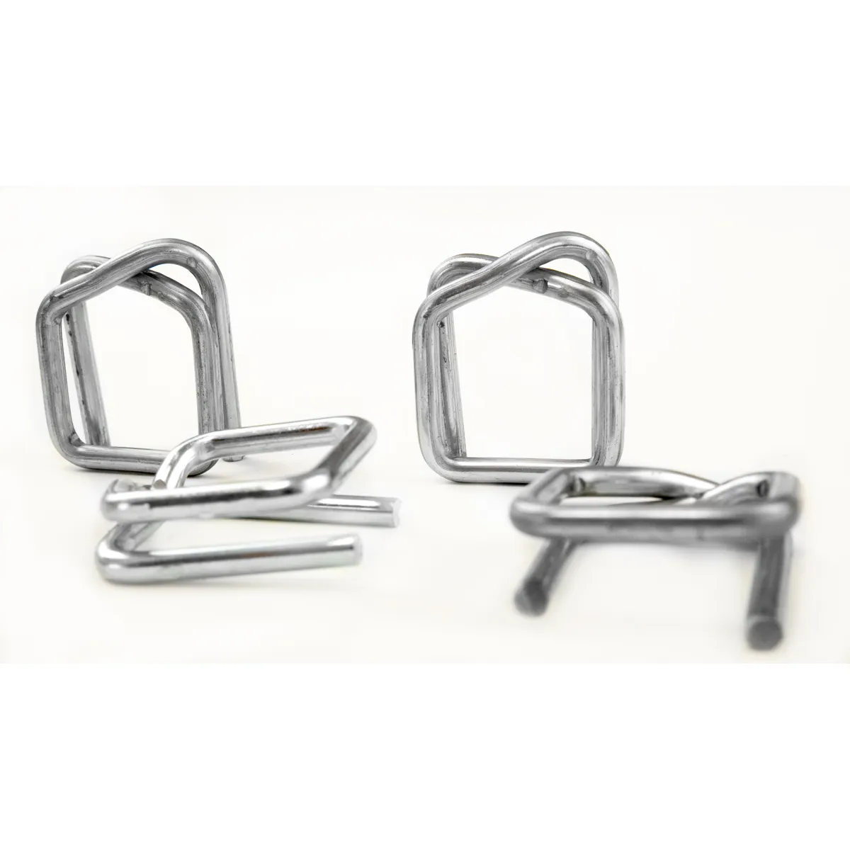 BUCKLES-19G cinkotas metāla skavas 19 mm PET lentei